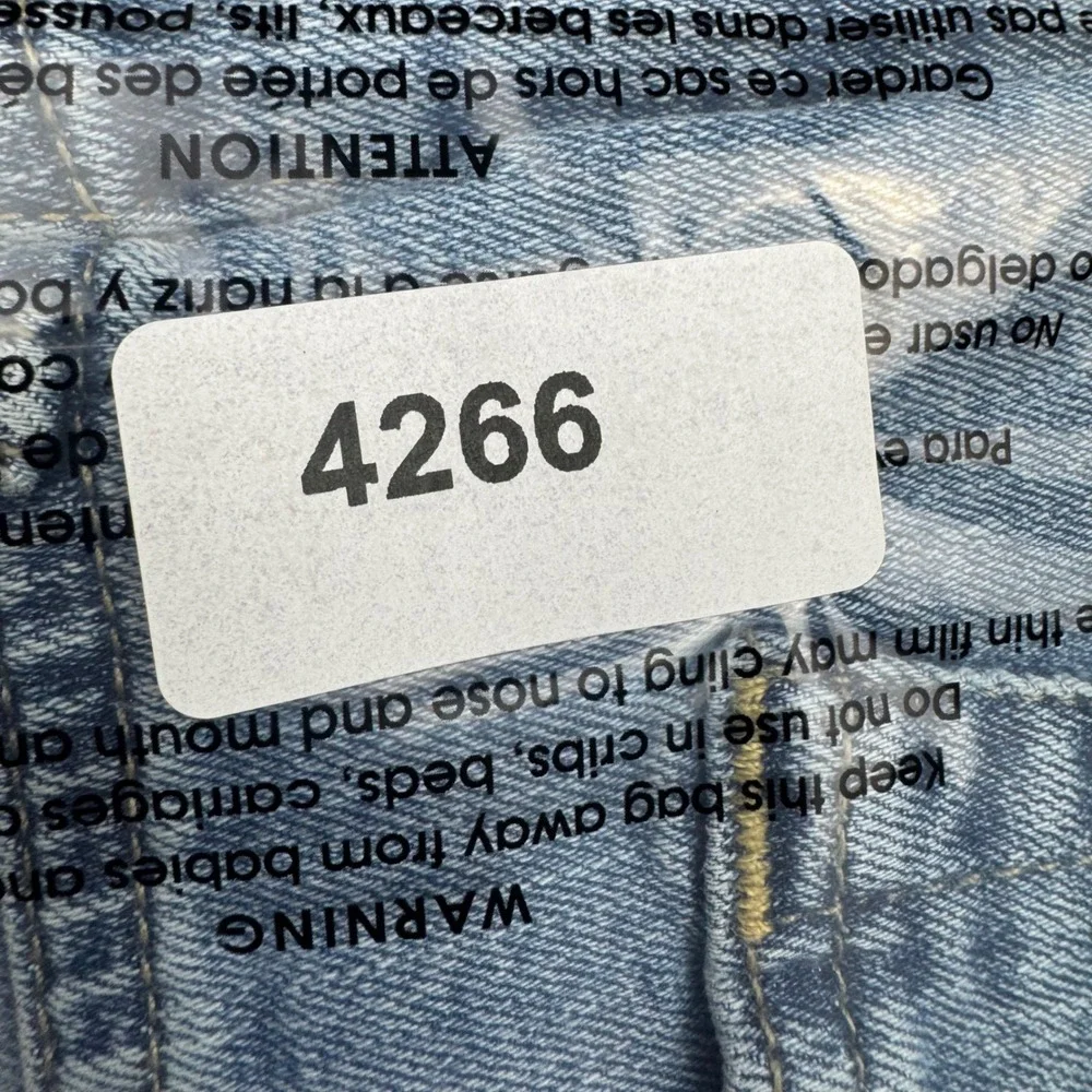 Abercrombie & Fitch Kilby Boot Jeans Mens 36x32 Light Blue Excellent Vintage Fit